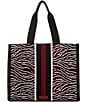 Antonio Melani Brooklyn Zebra Shopper Tote Bag, Color:Zebra - Image 2