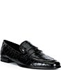 Antonio Melani Cain Two Croco Leather Loafers - Image 1