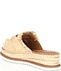 Color:Natural - Image 3 - Callie Raffia Platform Espadrille Sandals