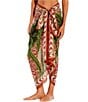 Color:Multi - Image 1 - Cartagena Classic Tie Pareo Sarong Swimsuit Cover-Up