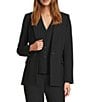Antonio Melani Cassidee Long Sleeve Notched Lapel Blazer & Danielle Peplum Vest & Tegan Flat Front Bootcut Pants - Image 2