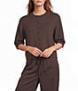 Antonio Melani Cate Button Front Short Sleeve Cardigan - Image 1
