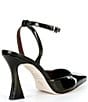 Antonio Melani Cissy Glossy Leather Ankle Wrap Pumps - Image 2