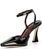 Antonio Melani Cissy Glossy Leather Ankle Wrap Pumps - Image 4