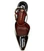 Antonio Melani Cissy Glossy Leather Ankle Wrap Pumps - Image 5