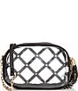 Antonio Melani Clear Larisa Studded Camera Crossbody Bag, Color:Black - Image 2