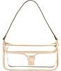 Antonio Melani Clear Tanya Crossbody Bag, Color:Gold - Image 2