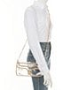 Antonio Melani Clear Tanya Crossbody Bag, Color:Gold - Image 3