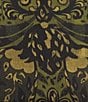 Antonio Melani Clio Motif Printed Satin High Rise Wrap Sheath Midi Coordinating Skirt, Color:Green Motif - Image 4