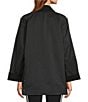 Antonio Melani Collared Long Sleeve Zip Front Chore Jacket, Color:Black - Image 3