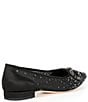 Color:Black - Image 2 - Collection Pavo Crystal Bow Detail Dress Flats