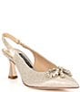 Color:Slipper - Image 1 - Collection Stellar Crystal Bow Ornament Slingback Pumps