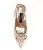 Color:Slipper - Image 5 - Collection Stellar Crystal Bow Ornament Slingback Pumps