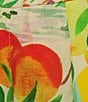 Antonio Melani Collins Tropical Fruit Print Coordinating Linen Wide Leg Pants, Color:Flamingo - Image 4