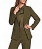 Antonio Melani Coordinating Cassidee Long Sleeve Notched Lapel Blazer - Image 5
