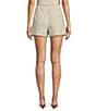 Antonio Melani Coordinating Tropez Stripe Linen Blend Shorts, Color:Natural Stripe - Image 2