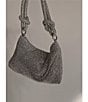 Antonio Melani Crystal Knot Handle Clutch, Color:Silver - Image 7