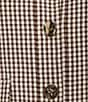 Antonio Melani Dakotah Gingham Button Front Coordinating Jacket - Image 4