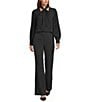 Antonio Melani Dallyn Scarf Tie V-Neck Long Sleeve Blouse - Image 3