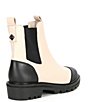 Color:Acadia White - Image 2 - Dalton Gore Detailed Weather Resistant Leather Lug Sole Booties