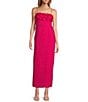 Antonio Melani Dottie Textured Linen Square Neck Sleeveless Dress, Color:Candy - Image 1