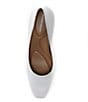 Color:White - Image 5 - Ellery Leather Flared Heel Pumps