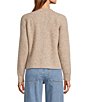Antonio Melani Emilia Wool Blend Button Front Long Sleeve Cardigan, Color:Camel - Image 2