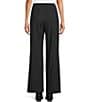 Antonio Melani Emma Straight Leg Flat Front Wool Blend Coordinating Pants, Color:Black - Image 2
