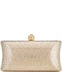 Antonio Melani Encrusted Rhinestone Minaudiere Clutch, Color:Gold - Image 1