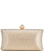 Antonio Melani Encrusted Rhinestone Minaudiere Clutch, Color:Gold - Image 2