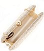 Antonio Melani Encrusted Rhinestone Minaudiere Clutch, Color:Gold - Image 3