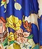 Antonio Melani Evie Woven Ocean Print High Rise A-Line Coordinating Skirt, Color:Ocean Print - Image 4