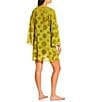 Antonio Melani Eyelet Front Knot Dress Swim Cover-Up, Color:Avocado - Image 2