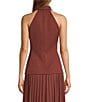 Antonio Melani Fiona Point Collar Sleeveless Button Front Vest - Image 2