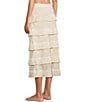 Antonio Melani Fringe Tiered Maxi Skirt - Image 4