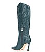 Color:Deep River Green - Image 3 - Gael Leather Western Tall Boots