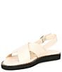 Color:Sweet Cream - Image 4 - Gaila Xband Casual Leather Sandals