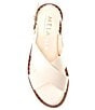 Color:Sweet Cream - Image 5 - Gaila Xband Casual Leather Sandals
