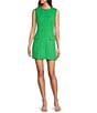 Antonio Melani Gianna Round Neck Sleeveless Button Front Dress, Color:Amazon - Image 1