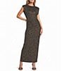 Antonio Melani Gracie Metallic Sheath Maxi Dress - Image 1