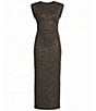 Antonio Melani Gracie Metallic Sheath Maxi Dress - Image 4