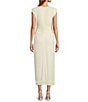 Antonio Melani Gracie Ruched Jersey Midi Dress - Image 5