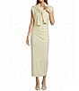 Antonio Melani Gracie Ruched Jersey Midi Dress - Image 6