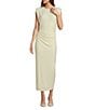 Antonio Melani Gracie Ruched Jersey Midi Dress - Image 4