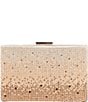 Antonio Melani Gradient Minaudiere Rhinestone Clutch, Color:Champagne - Image 1