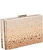 Antonio Melani Gradient Minaudiere Rhinestone Clutch, Color:Champagne - Image 2