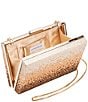 Antonio Melani Gradient Minaudiere Rhinestone Clutch, Color:Champagne - Image 3