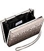 Antonio Melani Gradient Minaudiere Silver Hardware Clutch, Color:Gunmetal - Image 3