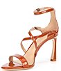 Color:Ember - Image 4 - Hadley Strappy Patent Sandals