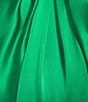 Color:Fern - Image 3 - Hana Satin Halter Neck Sleeveless A-Line Dress